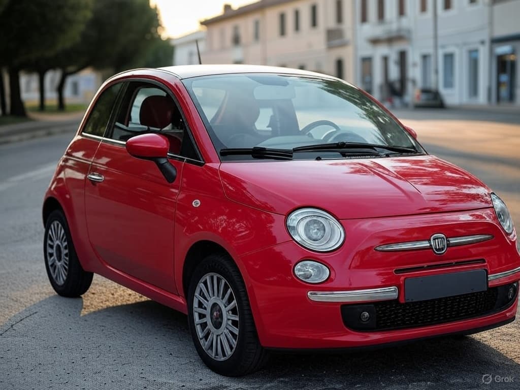 Fiat 500 Rouge