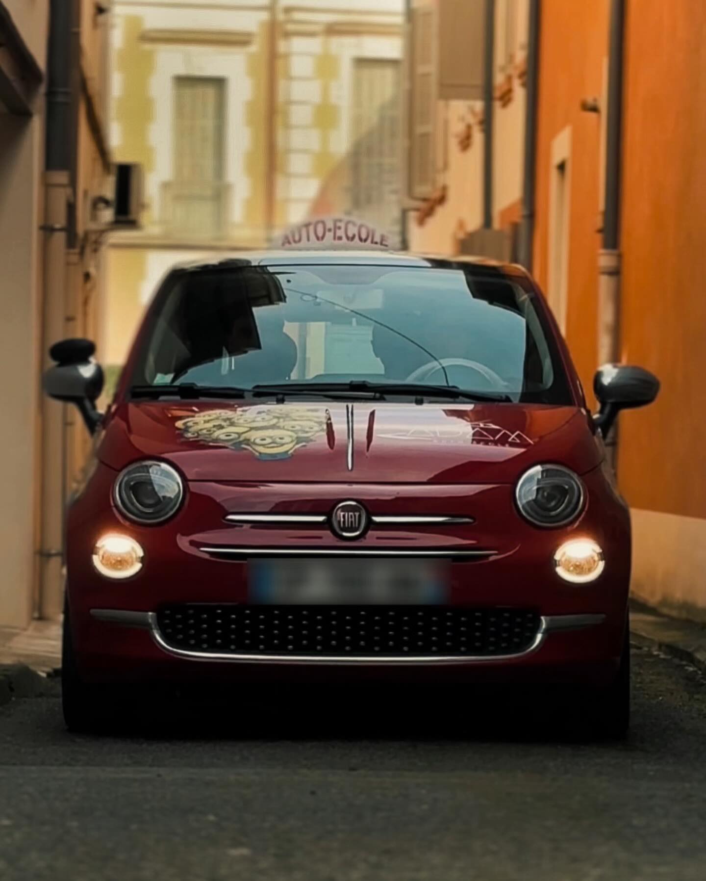 Fiat 500 Rouge